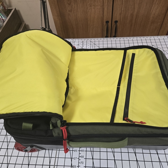 Topo Designs Green and Black Backpack - Picture 2 of 10